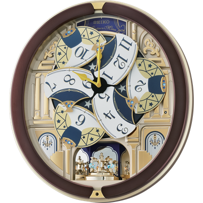 Seiko FW574W Disney Characters Clock Wall Of Clocks 