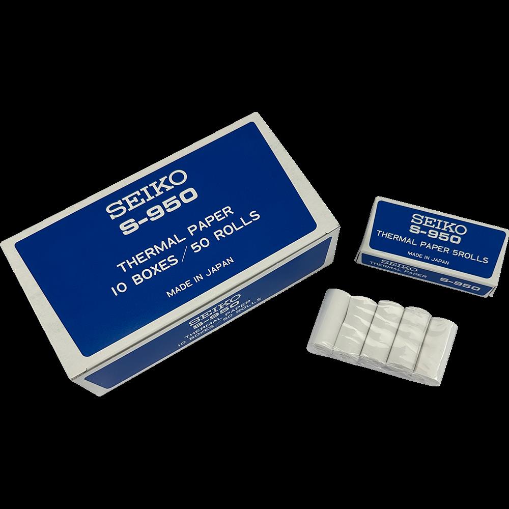 thumbnail image 2 of Seiko S-950 Thermal Paper – 5 Rolls, 80 Inches Each, For Seiko S149 & SP12 Printers 2 of 12